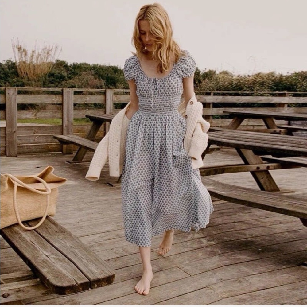 Doen QUINN DRESS IN DAHLIA DITSY size M